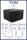 HOBBB Vivild minibar fridge, 45 l