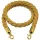 Gold twisted barrier rope, 160cm (CSKAA)