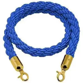 Blue twisted barrier rope, 160cm (CSKKA)