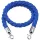 Blue twisted barrier rope, 160cm (CSKKK)