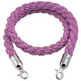 Pink twisted barrier rope, 160cm (CSKRK)