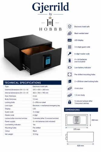 HOBBB Gjerrild safe