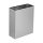 Wall-mounted stainless steel 23 L trash can 15.5x35x43.5cm