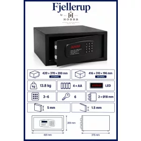 HOBBB Fjellerup safe