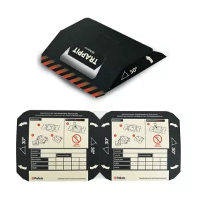 Tear-apart bed bug monitoring trap