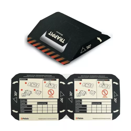 Tear-apart bed bug monitoring trap