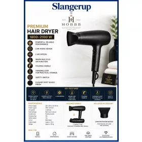HOBBB Slangerup hair dryer, 2100 W