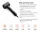 HOBBB Helsingør hair dryer, 1600 W