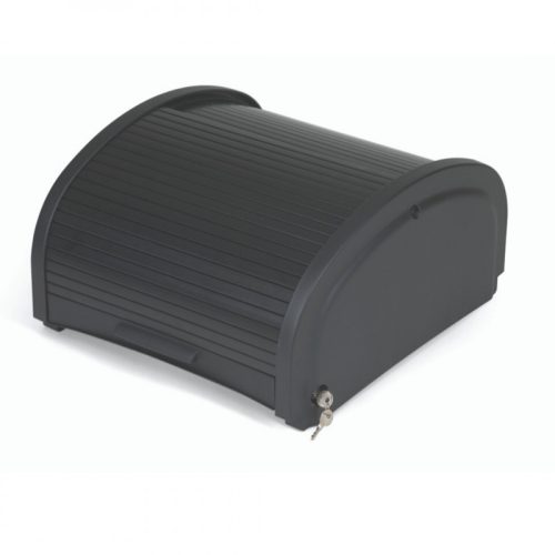 Rubbermaid cleaning cart accessory - lockable roof