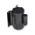 Wall-mounted belt unit black, metal, with 225cm black belt cassette, 225cm, 0.5kg (FTFF-L)