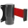 Wall-mounted belt unit metal, with red belt, 5m, 5m (FTFP)