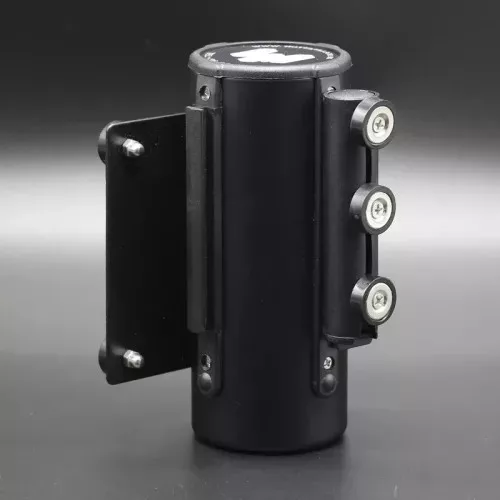 Wall-mounted belt unit metal, with yellow-black belt, 3m, 3m (FTFSM)