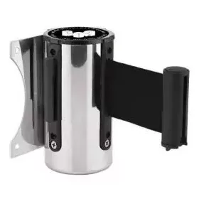 Wall-mounted belt unit metal, with black belt, 5m, 5m (FTKF)