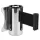 Wall-mounted belt unit metal, with black belt, 5m, 5m (FTKF)