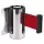 Wall-mounted belt unit metal, with red belt, 5m, 5m (FTKP)