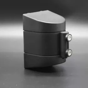   Black wall-mounted belt housing plastic, with yellow-black belt, 5m, 5m (FTMFM)