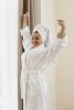 ROBE WHITE WASP PATTERN SIZE 2XL
