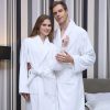 ROBE WHITE TERRY SIZE 2XL