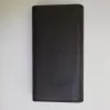 Absolut Leather waiter wallet, dark brown