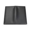 Magnetic bill folder, black faux leather