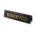 RESERVED table sign, black faux leather, gold print, large