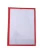 Bistro menu cover A5, 6 sheets, red