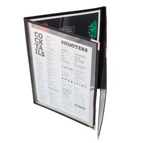 Bistro étlaptartó, 3 lapos, A5 méretű bisztró