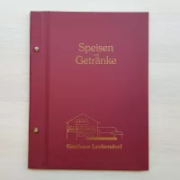 Screw-Bound Menu Holders