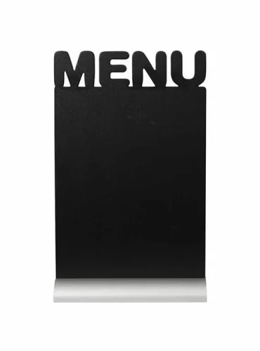 Securit krétatábla, Menu sziluett, alu talppal