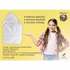 CHILDREN'S WHITE TERRY ROBE SIZE 8-10