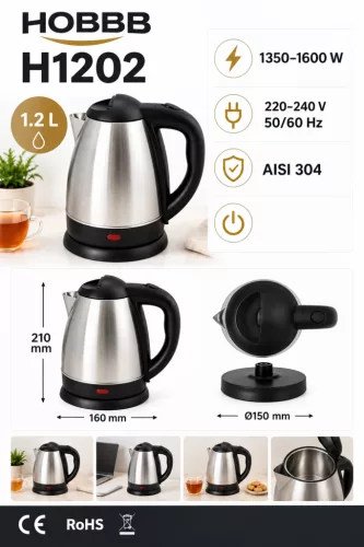 HOBBB Silkeborg kettle, 1.2 l