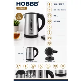 HOBBB Hjørring kettle, 0.6 l