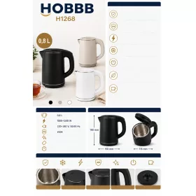 HOBBB Frederikshavn kettle, 0.8 l