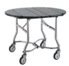 Food warmer and foldable Room service trolley set