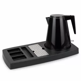   HOBBB Nakskov tray + Holstebro H1206 Black kettle, 1.2 l – set