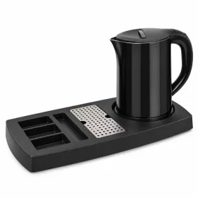 HOBBB Nakskov tray + Køge H1266 Black kettle, 1.2 l – set