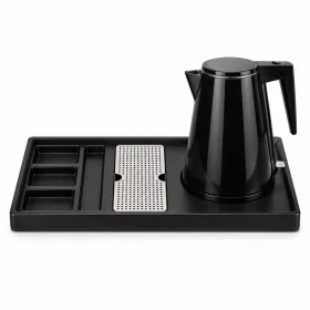   HOBBB Gentofte tray + Holstebro H1206 Black kettle, 1.2 l – set