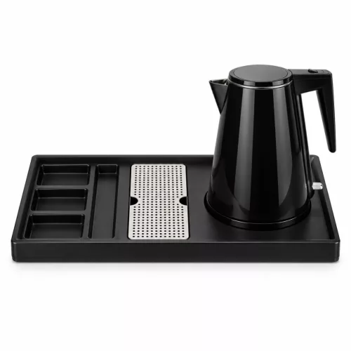 HOBBB Gentofte tray + Holstebro H1206 Black kettle, 1.2 l – set