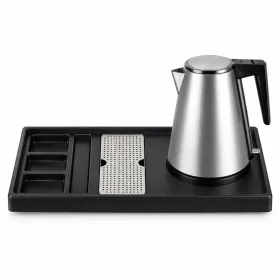   HOBBB Gentofte tray + Holstebro H1206 Silver kettle, 1.2 l – set