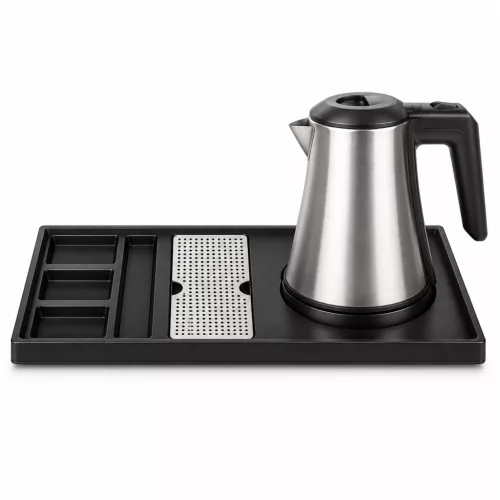 HOBBB Gentofte tray + Fredericia H1208 Matt kettle, 0.8 l – set