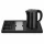 HOBBB Gentofte tray + Køge H1266 Black kettle, 1.2 l – set