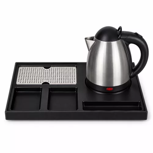 HOBBB Charlottenlund tray + Sønderborg H0881S kettle, 0.8 l – set