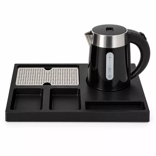 HOBBB Charlottenlund tray + H1262 Black kettle, 0.6 l – set