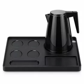   HOBBB Hadsund tray + Holstebro H1206 Black kettle, 1.2 l – set