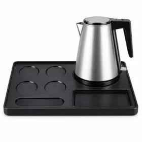   HOBBB Hadsund tray + Holstebro H1206 Silver kettle, 1.2 l – set