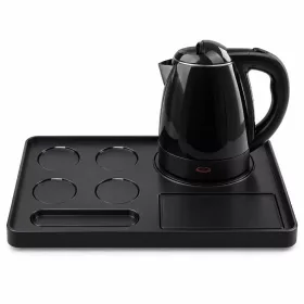   HOBBB Hadsund tray + Viborg H2002 Black kettle, 1.2 l – set