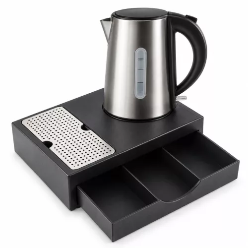 HOBBB Sæby tray + Skive H1206-1 kettle, 1 l – set