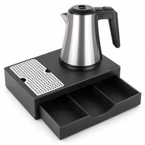 HOBBB Sæby tray + Fredericia H1208 Matt kettle, 0.8 l – set