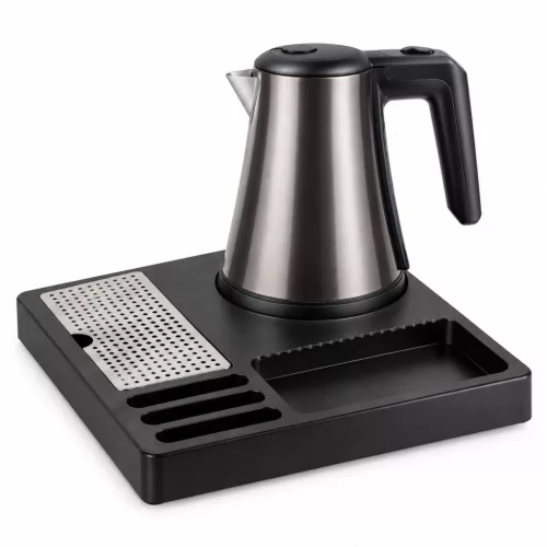 HOBBB Assens tray + Fredericia H1208 Gun kettle, 0.8 l – set