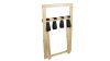 GAMMA Hotel suitcase rack with backrest